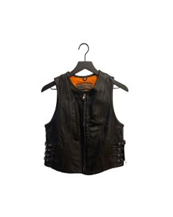 First Classics The Brittany Leather Vest Women’s Size Medium