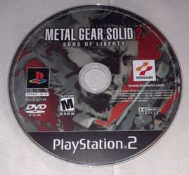 Metal Gear Solid 2: Sons of Liberty- PS2