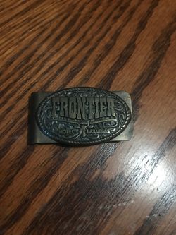 FRONTIER MONEY CLIP