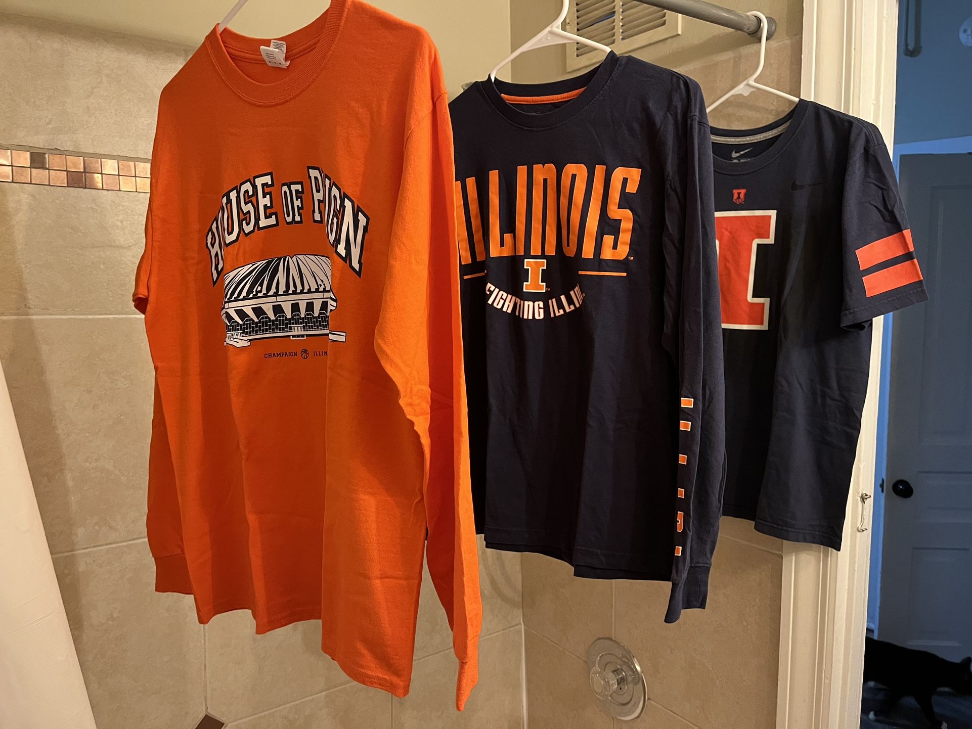 Set Of 3 Illini T-shirts