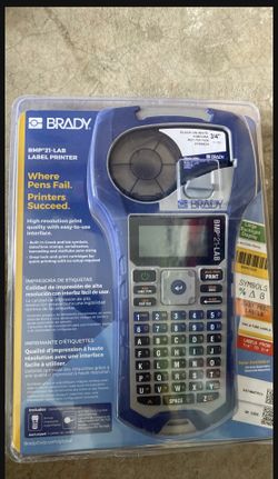 Brady label makers bmp 21 lab