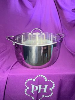 PRINCESS HOUSE HERITAGE® SIGNATURE 15-Qt Stockpot w/ Steaming Rack Olla de 15 Cuartos con Rejilla para Cocción al Vapor