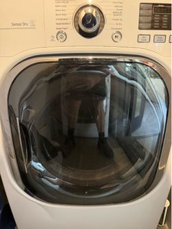 LG washer and dryer sold as a pair