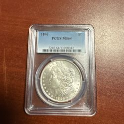 1896 Morgan Dollar 