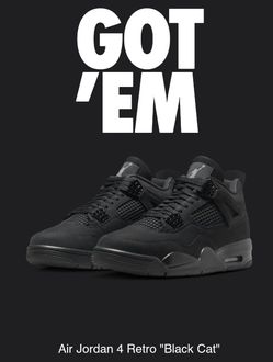 Jordan 4 Black Cat