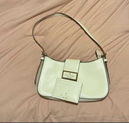 Kate Spade New York White Shoulder Bag