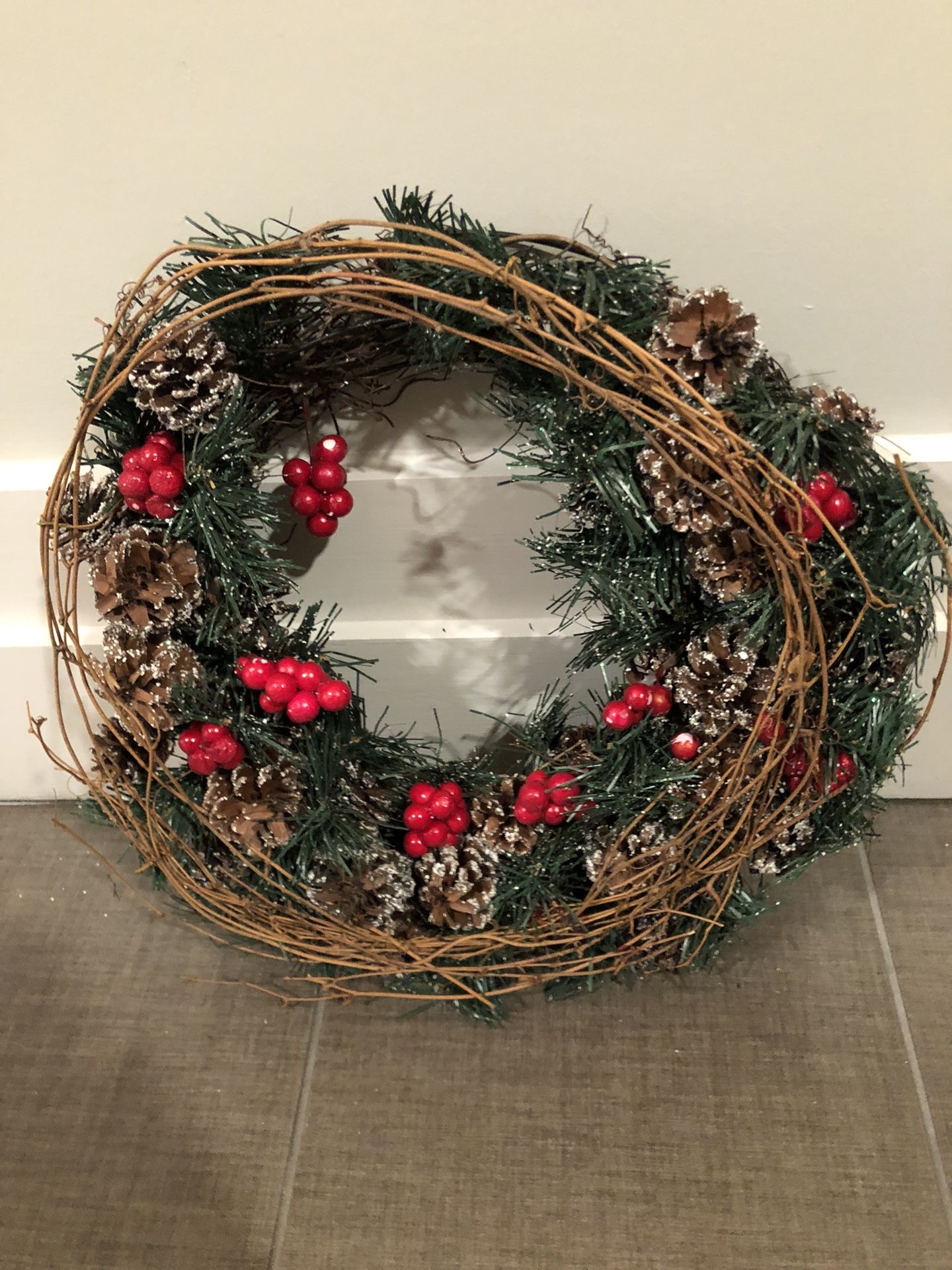 Christmas Wreath, Xmas Wreath for Front Door
