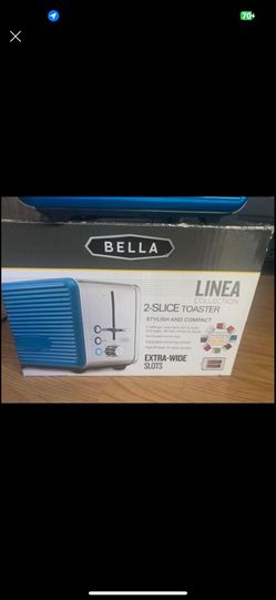 Retro Design Bella Linea Collection 2 Slice Toaster w/Extra Wide Slot (see description)
