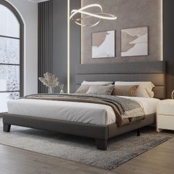 Nectar Hybrid Mattress 13" King with bed frame