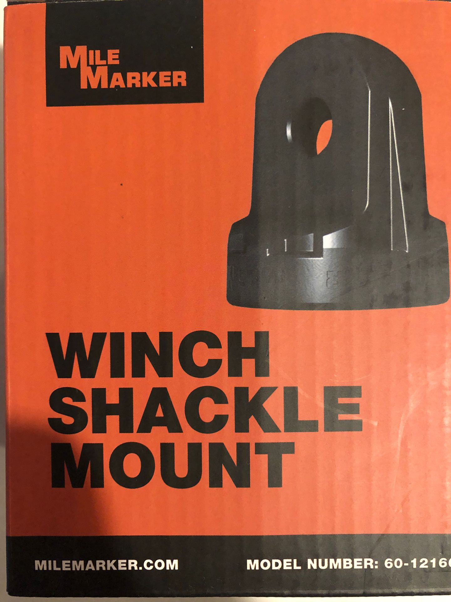 Winch shackle