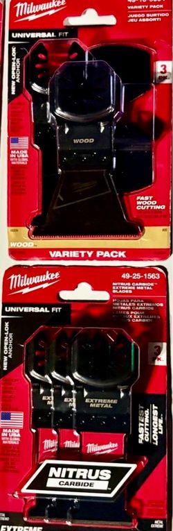 Milwaukee Oscillating Blade Variety Pack Bundle