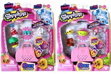 Shopkins Season 4- 5 pack