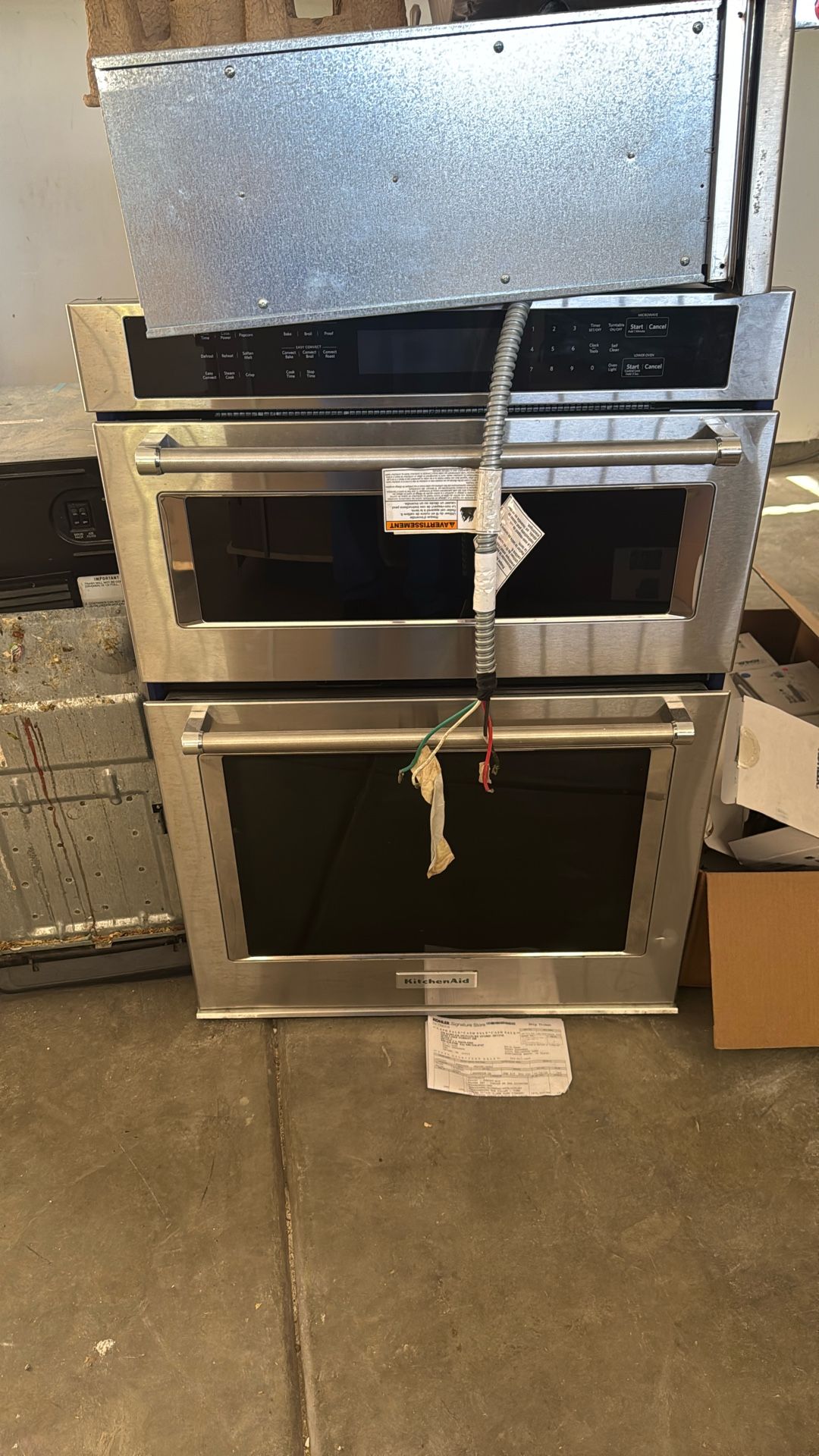 Kitchen Aid Stove And Microwave Free