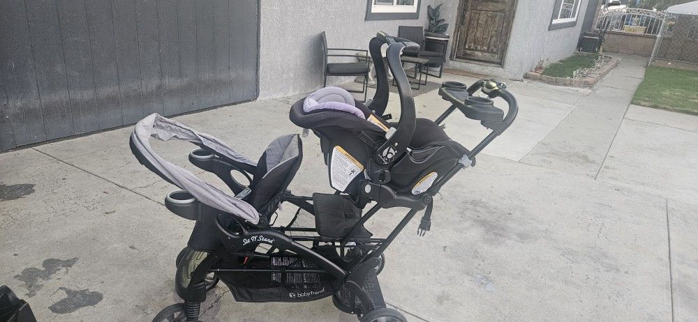 Double Stroller Standing/sitting 