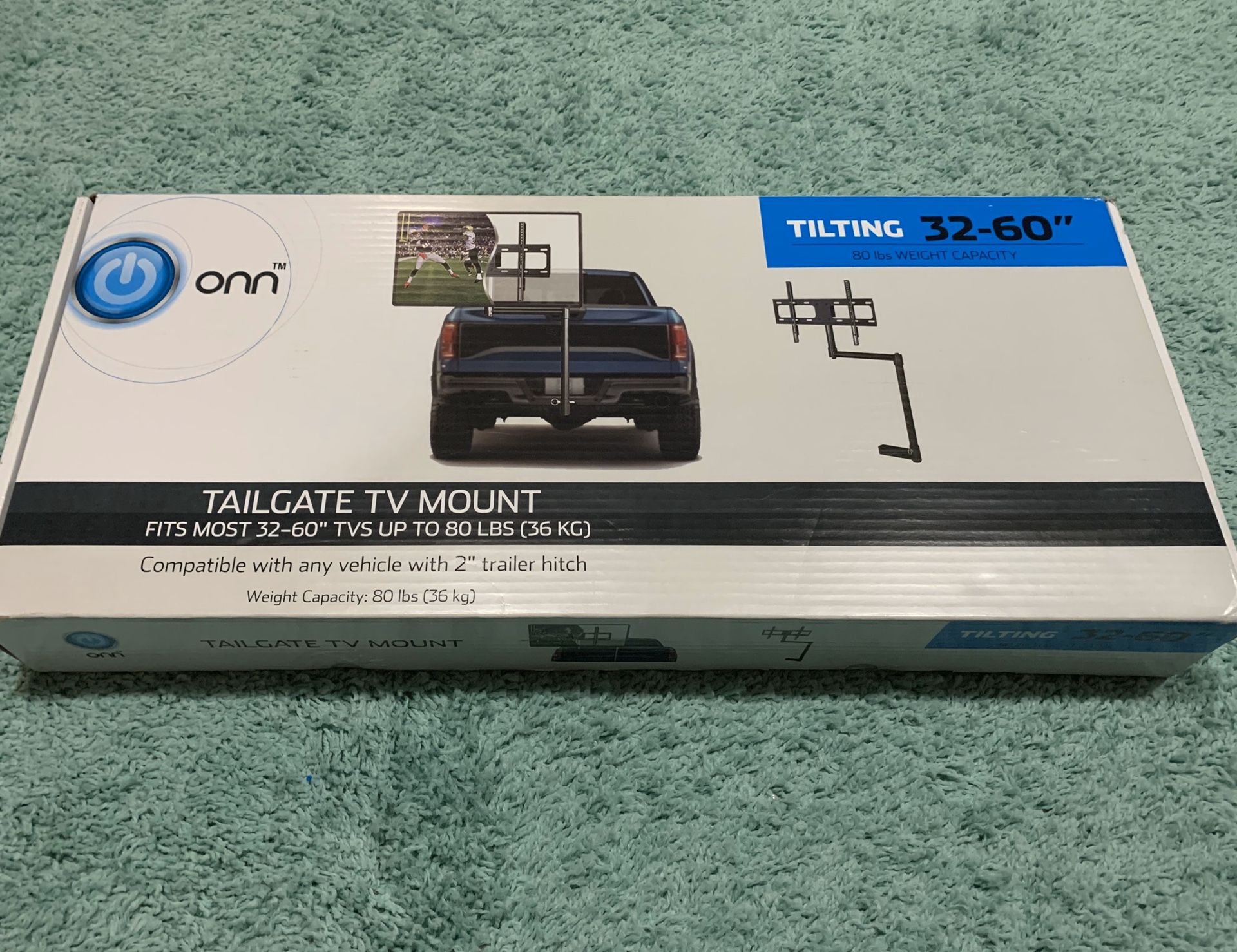 Tailgate tv mount
