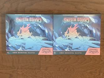 Pokemon Chaos Rising Elite Trainer Box Factory Sealed ETB