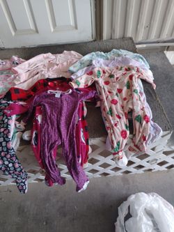 Baby girl sleeper's