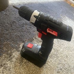 Drill Master Brand Hand Drill And Batter