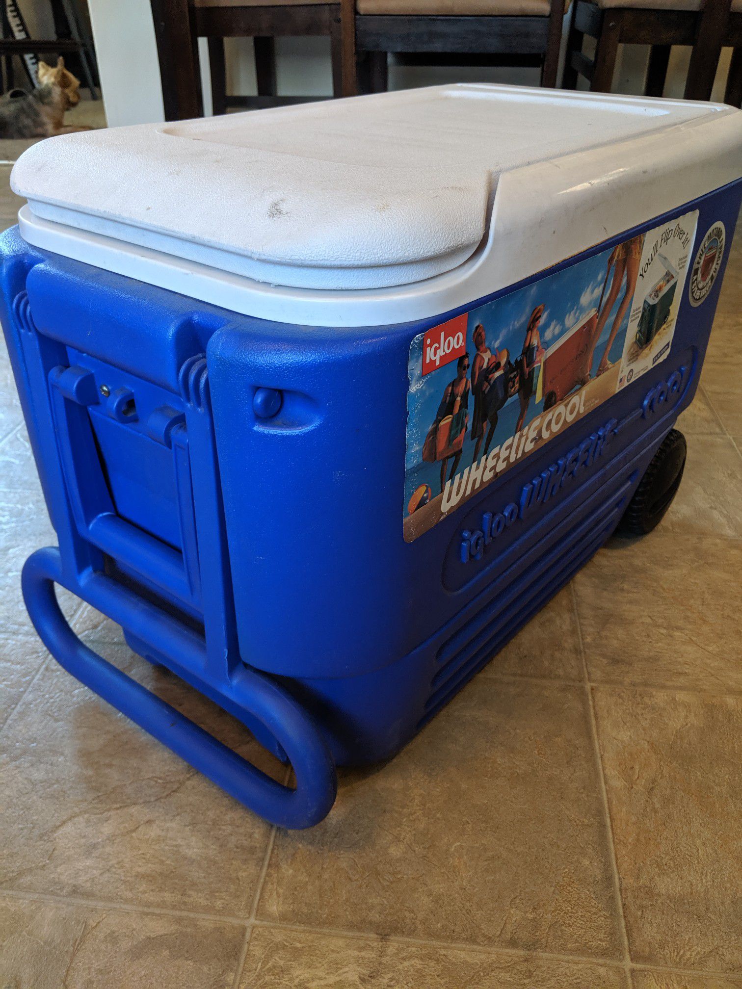 Igloo cooler large with wheels