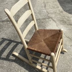 Small Vintage Adult Rocking Chair