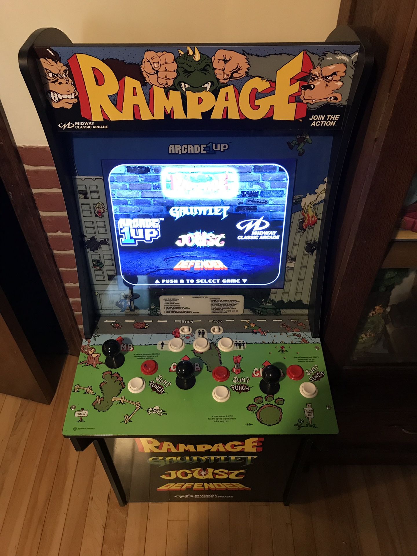 rampage arcade1up for sale