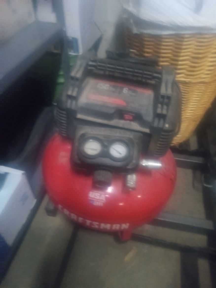 Works Like New Crasmen Air Compressor