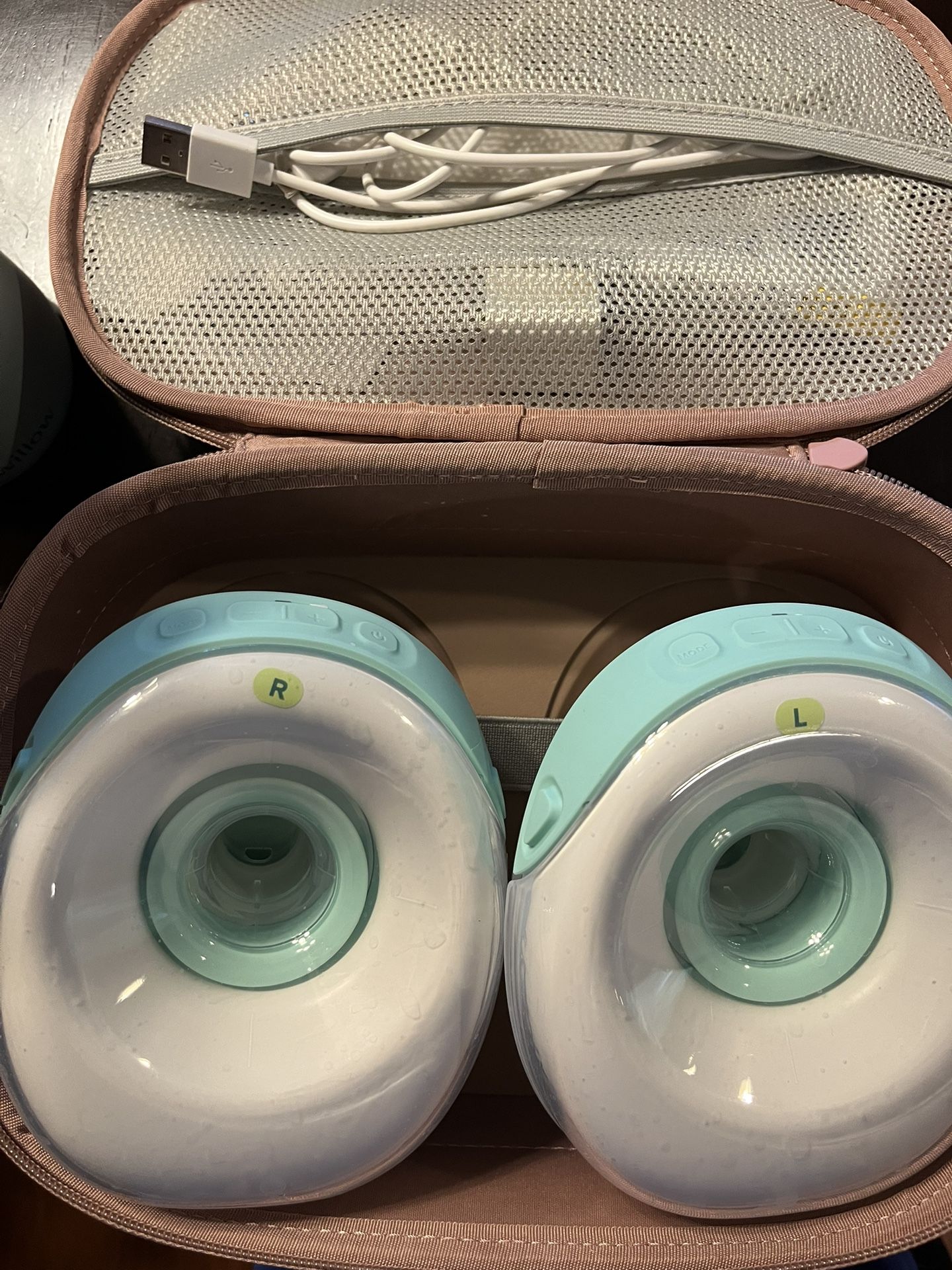 Willow Go pump, Case & Cooler Bottle