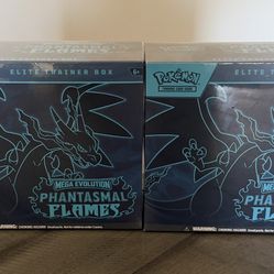 Phantasmal Flames Elite Trainer Box 2x