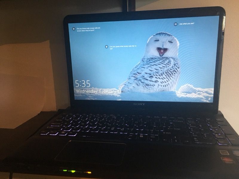 Sony Vaio gaming laptop