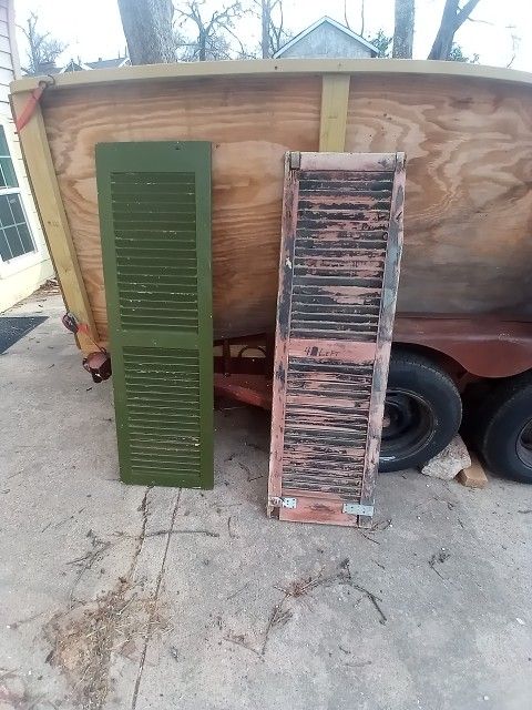 Old Wooden Shutters