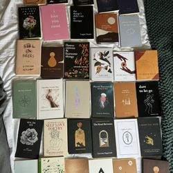 30 Poetry Books