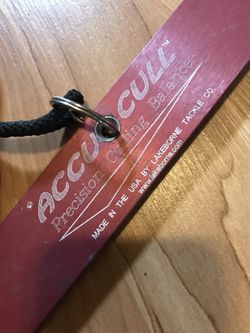 Fishing fish culling scale Accu cull