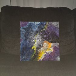 Colorful Textured Abstract Painting