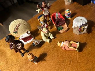 Vintage hallmark ornaments (lot)