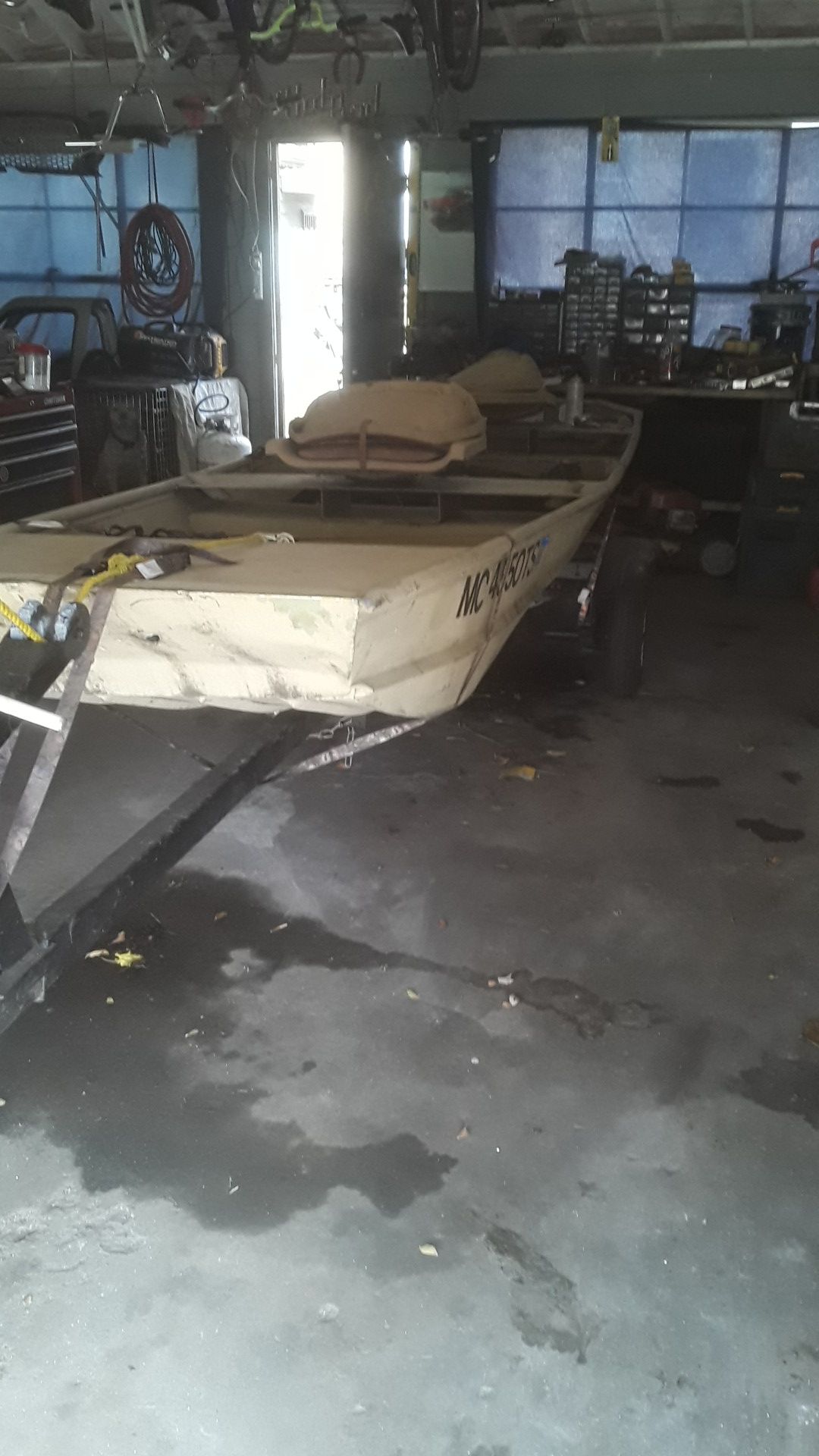 14ft jonboat with trailer