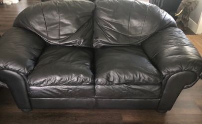 Palluser 100% Top Grain Leather Including The Feet Couch And Sofa