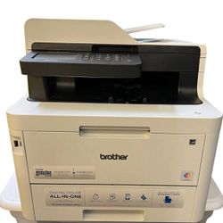 Brother MFC-L3770CDW Wireless Color All-In-One Laser Printer White