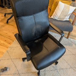 IKEA Malkolm Office Chair with Upgraded Wheels