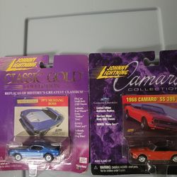 Mustang and Camaro JOHNNY LIGHTNING 