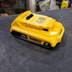 DEWALT 20V BATTERY 2.0 AH