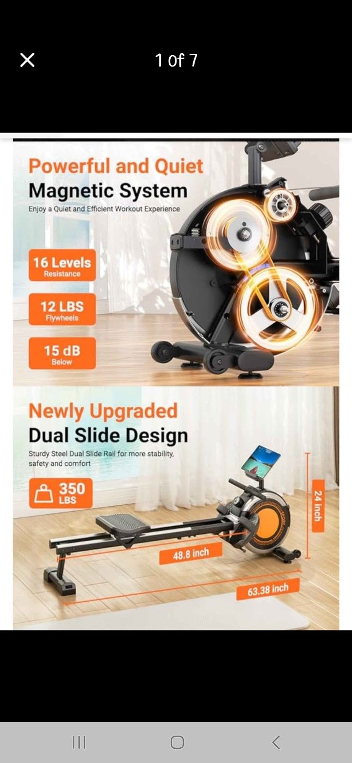 Dripex Rowing Machine for Home Use