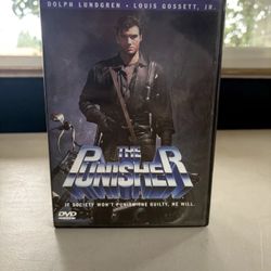 The Punisher Dolph Lundgren 1989 DVD