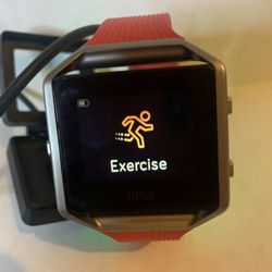 Fitbit Blaze Smart Fitness Watch, Medium- Pink Works Perfectly! Apple/Android!