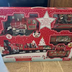 Disney Mickey Mouse Express Train Set Christmas 