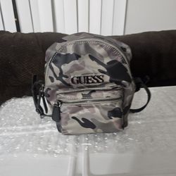 New Guess Camo Backpack