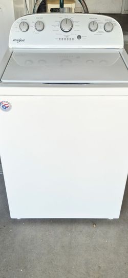 Whirlpool Super Capacity Washer Warranty Included