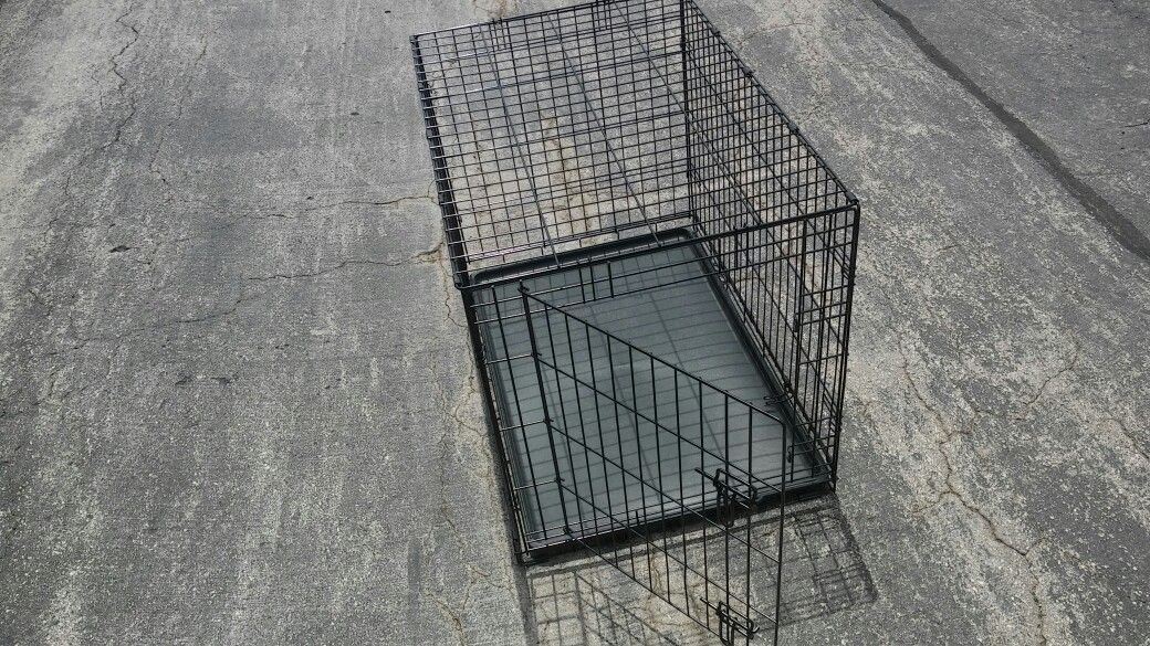 Large dog cage