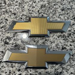 Chevrolet OEM Gold Bow Ties