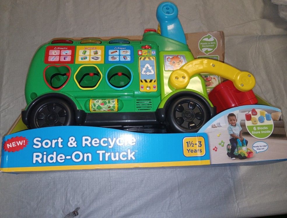 VTECH SORT & RECYCLE RIDE ON TRUCK for Sale in Point, TX OfferUp