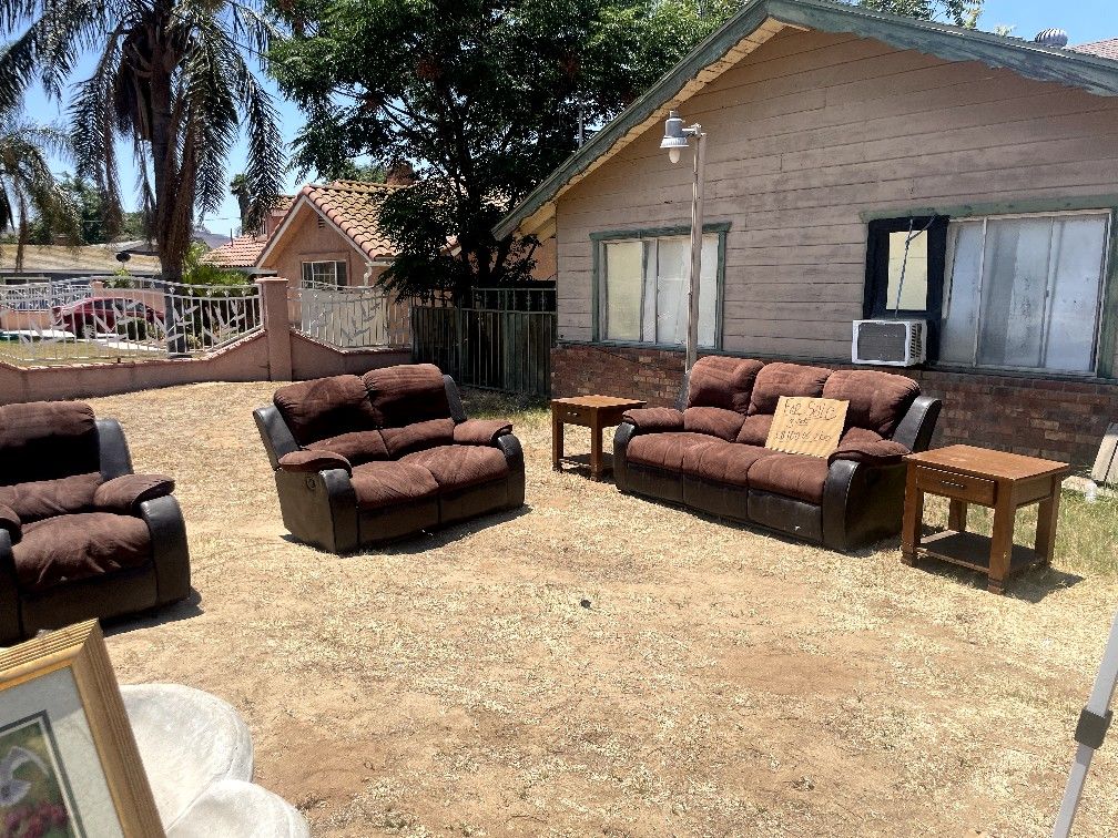 3 Set Reclining Couches